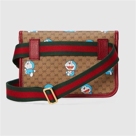 doraemon x gucci small belt bag|doraemon x gucci colors.